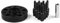 Spürverbreiterungsatz 1Set 15mm 5x112mm 66,6mm Hub Centric Bore Spurverbreiterungen M12x1.5 Schrauben Für Benz W202 W203 W204 W215 W208 W219 Schwarz Spurverbreiterungen