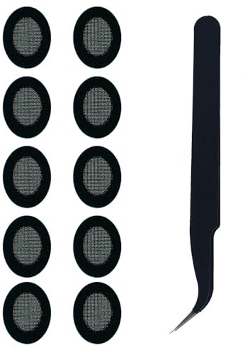 TENNMAK 5 pares de filtros a prueba de polvo para auriculares TOZO NC9 / NC9 Plus / NC7 / NC7 Pro auriculares de malla antipolvo