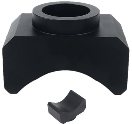 Flaschenwagenheber-Adapter, Hebesattel, Wagenheber-Werkzeuge, Wagenheberachse, Satteladapter, Aluminium-Bodenwagenheber-Achsenadapter, Hebesattel, hydraulischer Wagenheberadapter für