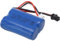 Batterie LiPo RC 7.4V 1200mAh, avec Prise SM 2P, pour Voitures Télécommandées, Lithium 8,88 Wh, Compatible avec Les Voitures RC Wler