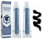 Eclare 2 pezzi di nastro elettrico liquido nero, 100 ml di colla isolante liquida, Nastro in gomma isolante liquida, nastro liquido impermeabile ad asciugatura rapida, Liquid Insulating Rubber Coat