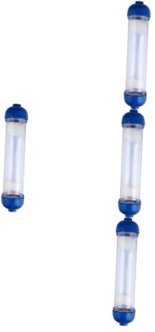 Zerodeko 4 Stück Inline-wasserfilter Besonderheit Wasserfilter Für Kaffeemaschinen Luft System Wasserhahn Pumpe Flasche Klopfen Hartwasserfilter Für Die Dusche Krüge Alkalisch Plastik