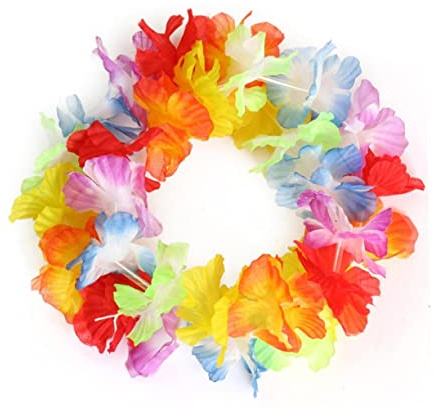 Blumenkopfkranz Hawaii Blumen Stirnband Stoff für Oktoberfest Party