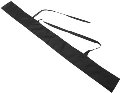 BESPORTBLE Canvas Bag Large Carrying Case with Adjustable Shoulder Strap Japanese Style for Fencing and Martial Arts Practice