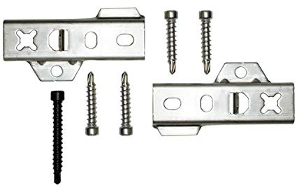 BioMaderas Clips Edelstahl - verdeckte Befestigung für Terrassendielen (auch Tropenholz) ab 25mm Stärke (200)