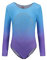 Sinoem Gymnastikanzug Mädchen Langarm Kinder Turnanzug/Ballett/Ballettröckchen Kleid Trikotanzug Tanz Kleid/Gymnastik/Training/Dancewear/Gymnastikbody für mädchen (12 (11-12Jahre), Blue+Purple)