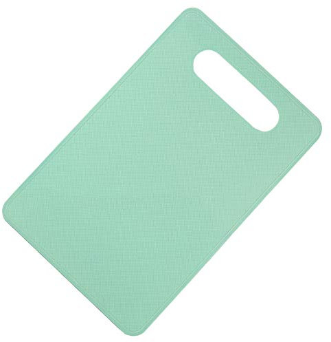 Benoon Solid Color Non-Slip Plastic Chopping Board, Food Fruit Vegetable Cutting Mat Kitchen Tool Mint Green