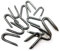 Galvanised U Nails - Presser Point Staples Fencing Post Wire Mesh 20/25/30/40/50mm - Carbon Steel (50, 40mm x 4.0mm)