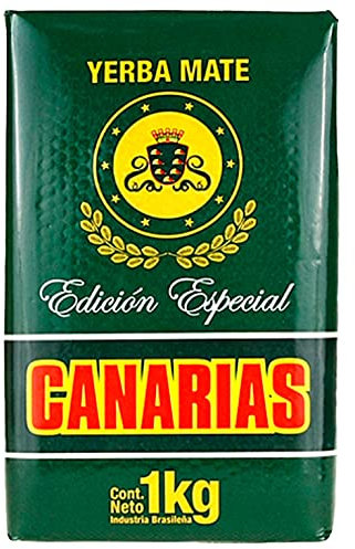 Canarias Yerba Mate Selección Especial 1 kg - El tiempo de maduración es de 12 meses - Yerba Mate Uruguaya