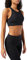 STRONG by Zumba Women's Strong iD BH Damen mit hohem Hals und Netzeinsätzen Fitness Workout Top Sports Bra, Blackout, XS