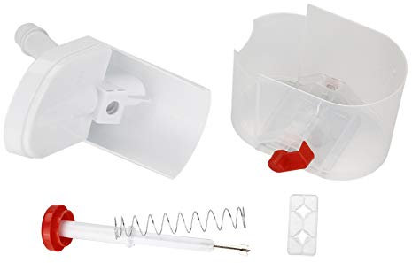 Cherries Pit,Plastic Olive Core Pitter Seed Remover Grapes Seeds Removing Tool with Container Home Traveling Fruit Gadget for Red Dates Cherry, Chinese Jujube, Grape, Hawthorn