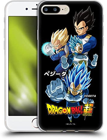 Head Case Designs Officially Licensed Dragon Ball Super Vegeta Universe Survival Characters Gel Case [Military Grade Protection] Compatible With Apple iPhone 7 Plus/iPhone 8 Plus
