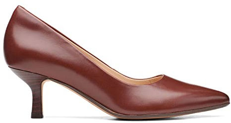 Clarks Violet 55 Rae Leather Shoes in Standard Fit Size 6½