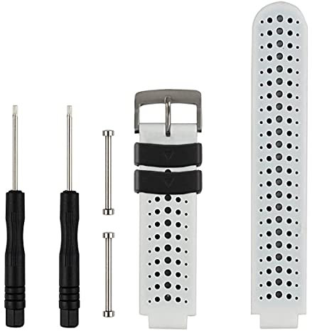 Honecumi Correas de Reemplazo Compatibles Con Garmin Forerunner 735XT, 220/230/235/620/630 GPS y Approach S20 S5 S6 Golf Watch
