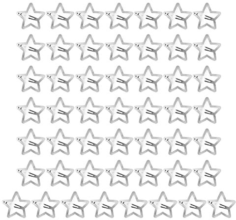 50 Stück Stern Pentagramm Haarspangen, Haarspangen, süße Haarnadeln, Haarspangen für Frauen, Haarschmuck