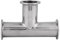 Fauitay Tri-Clamp FTTG - Morsetto a T standard in acciaio inox, 3 vie, Φ38 x 1,5, accessori per raccordi sanitari, colore: Argento