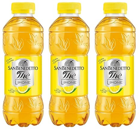 3X San Benedetto The al gusto di Limone con Infuso di Thè 500ml [3 Bottiglie]