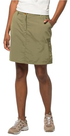 Jack Wolfskin Damen Kalahari W Skort, Bay Leaf, 36