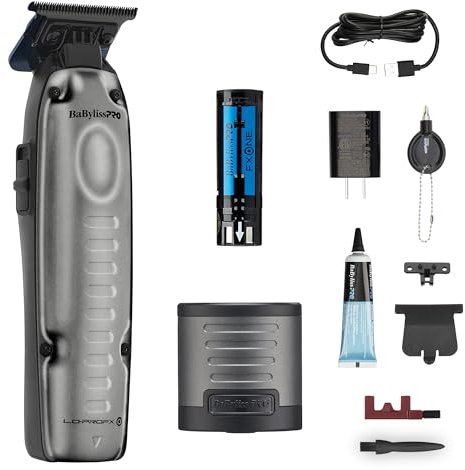 BaBylissPRO FXONE LO-PROFX Profi Haarschneider für Männer mit Wechselakku, kabelloser Haarschneider mit 3 Stunden Akku-Laufzeit