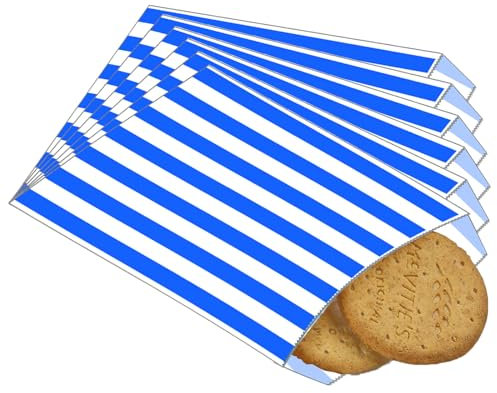 POPOYU 100Stück Butterbrottüten Klein Candybar Tüten Schwarz,13x18cm Mini Papiertüten Kraft Papier Plätzchentüten für Weihnachten Halloween Bonbon Tüten,Süßigkeiten Tüten GeschenktütenVerpackungstüten