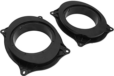 6X9 To 6.5 Speaker Adapter 6X9 Speaker Adapter Black Abs 2Pcs 6.5Inch Black Door Speaker Adapter Spacers With 2 Wire Harness Replacement For Levin (8X10)