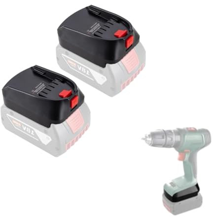 Angelkiss Battery Adapter for Bosch Professional System Battery 18V 5.0Ah 2.5Ah Conversion GBA 18V to Bosch Battery