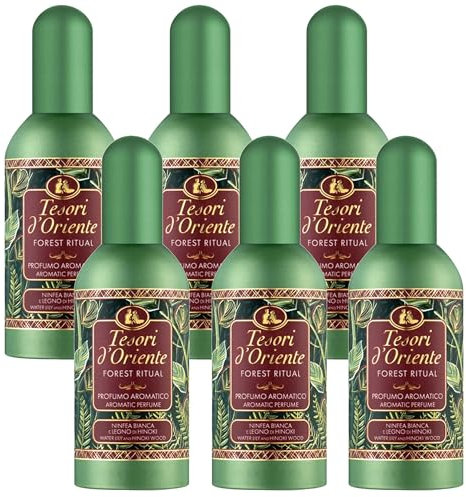 Tesori d'Oriente Forest Ritual Eau de Toilette 100 ml x6