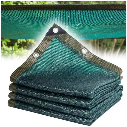 95% De Tela De Sombra, Malla Resistente Al Sol Y Placa De Sombra De Anillo De Cable Reforzado para Invernaderos, Plantas, Invernaderos Y Terrazas De Patio Trasero(Size:1 * 3M)