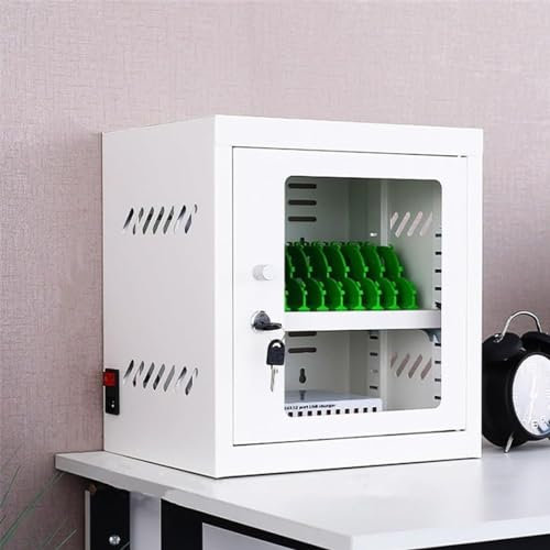 Mobile Phone Storage Locker - 20-Ports-60-Ports Charging Cabinet, 12-Bit Rechargeable Locker, USB Charging Station for Cell Phone and Tablets