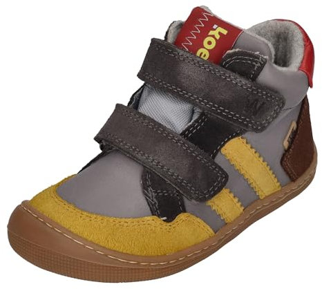 KOEL Barefoot Kinderschuhe - Kurt W TEX Merino - Grey, Größe:24 EU
