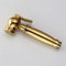Bidet-Wasserhahn, einzelnes kaltes Hand-Bidet-Sprayer, Douche-Toilettenset, glänzendes Titan-Gold-Messing, quadratischer Duschkopf, Kupferventil, Bidet-Wasserhahn, C-Set
