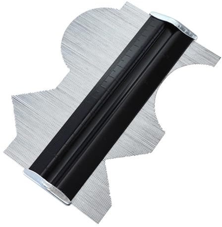 jebyltd Präzise Konturenlehre Duplikatoren für genaue Messung, Metallwerkzeug geeignet für Ingenieure und Holzarbeiter