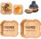 Chovbe 200Pcs Air Fryer Liners for Ninja Crispi - Square Air Fryer Paper Liners, Unbleached Parchment Paper for 4QT&6Cup, Grease-Resistant Ninja Airfryer Accessories