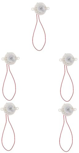 DOITOOL 5st Kleiner Batteriebetriebener Lüfter Akku-lüfter Tragbar Stand-up-Fan Fernbedienung Für Deckenventilator Elektrolüfter Kontrolle Timer-stecker Mechanische Zeitschaltuhr Kette Abs