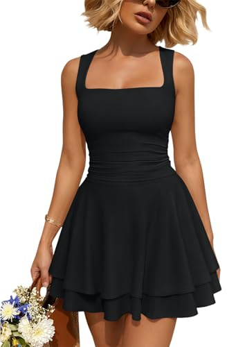 Trendy Queen Women Mini Summer Party Homecoming Beach Vacation Sun Dresses