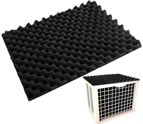 Tapis anti-goutte pour climatiseur, tapis de dos magnétique puissant, 60 x 40 x 3 cm, réduction du bruit, housse de pluie AC pour arrêter les chutes d'eau, tapis de protection anti-goutte d'extérieur