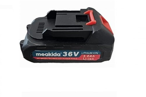 Batteria Meakida di Ricambio 36v per tutti gli elettroutensili a batteria con lo stesso ATTACCO x Cesoie - Avvitatori - Trapani - Motoseghe - Idropulitrice - Trapano - Smerigliatrice - Lampade ecc