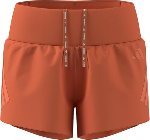 adidas Women's ADI365 Running Formotion Iconic Shorts, Dusky Orange, XL Long