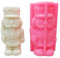 amangul Moule en silicone compact en forme de soldat Casse-noisette de Noël pour décorations de bougies parfumées (L)