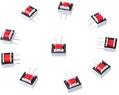 KUIDAMOS Trasformatore di Isolamento Audio Prestazioni Stabili 600 Ohm 1:1 Trasformatori EI14 per Appassionati di Apparecchiature Audio