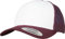 Flexfit Retro Trucker Colored Front Kappe Maroon/White One Size