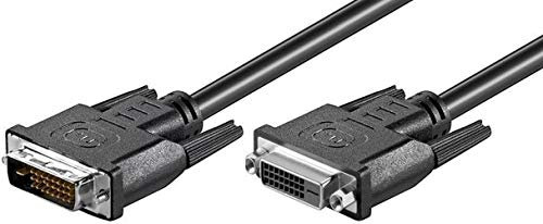 SM-PC® 3m DVI-D Monitor Verlängerungskabel 24+1 Stecker <> Buchse Dual#217