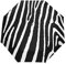 3 Folds Regenschirm Zebra Skin Pattern Auto Open Close Anti-UV Regenschirm