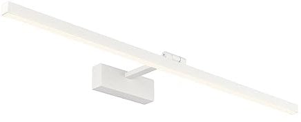 Klighten LED Spiegelleuchte 3000K Warmweiß IP44 Wasserdichte 180° Rotation Badleuchte Wandbeleuchtung Schminklicht Badlampe für Badzimmer Spiegel, 80cm