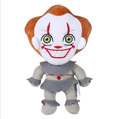 Warner Bros Horror IT The Movie Pennywise Plüschspielzeug für Hunde, groß | Quietschendes Plüsch-Hundespielzeug | niedliches und weiches Hundespielzeug aus Stoff mit Geräuschunterdrückung für alle