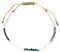 BALIPURA Glücksarmband für Frauen - Amethyst-Armband, Mondstein, Malachit Solides 925er Silber-Perlenarmband - Geschenk für frisch gebackene Mütter, 2 mm kLEINE Perlenarmband