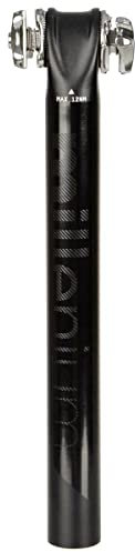 SixPack Racing Millenium Fahrradsattelstütze für Erwachsene, Unisex, Schwarz/Grau, Einheitsgröße