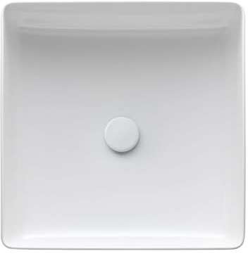 Laufen Living Square Waschtisch-Schale, ohne Hahnloch, ohne Überlauf, 360x360, Farbe: Weiss matt - H8114337571121