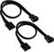 TeamProfitcom 5-Pin Female 4 Pin PWM Cooling Fan Power PC Fan Extension Adapter Cable for Dell Motherboards 16 Inch (2 Pack)