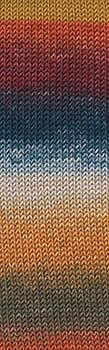 50g Lang Yarns Merino 120 degrade superwash - Farbe 09 - kleine Zauberkugeln mit verblüffenden Farbnuancenn
